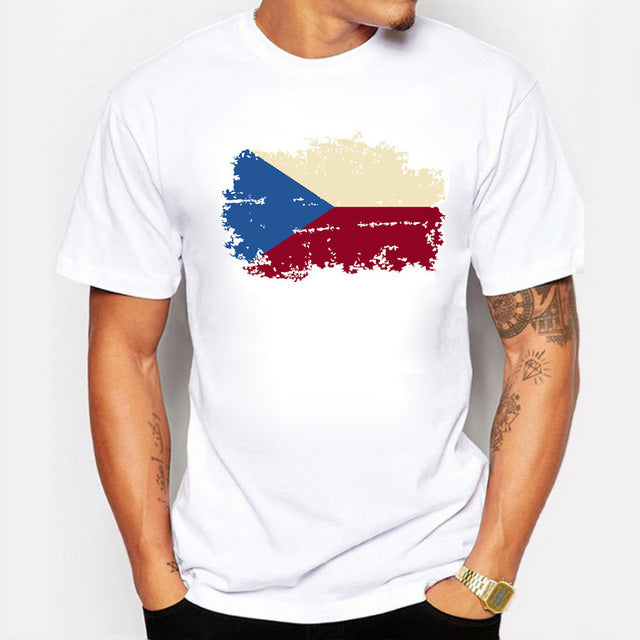 Patriotic, Bold and Stylish Men’s Flag T-Shirt - Embrace Your Quirk