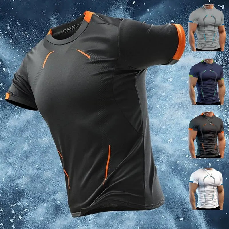 Men’s Fitted Quick-Dry Fitness T-Shirt – Train Hard, Stay Fresh - Embrace Your Quirk