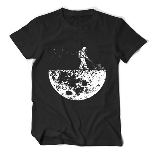 develop the moon T-shirts men creative design summer casual streetwear cotton Tops new t-shirts funny black - Embrace Your Quirk