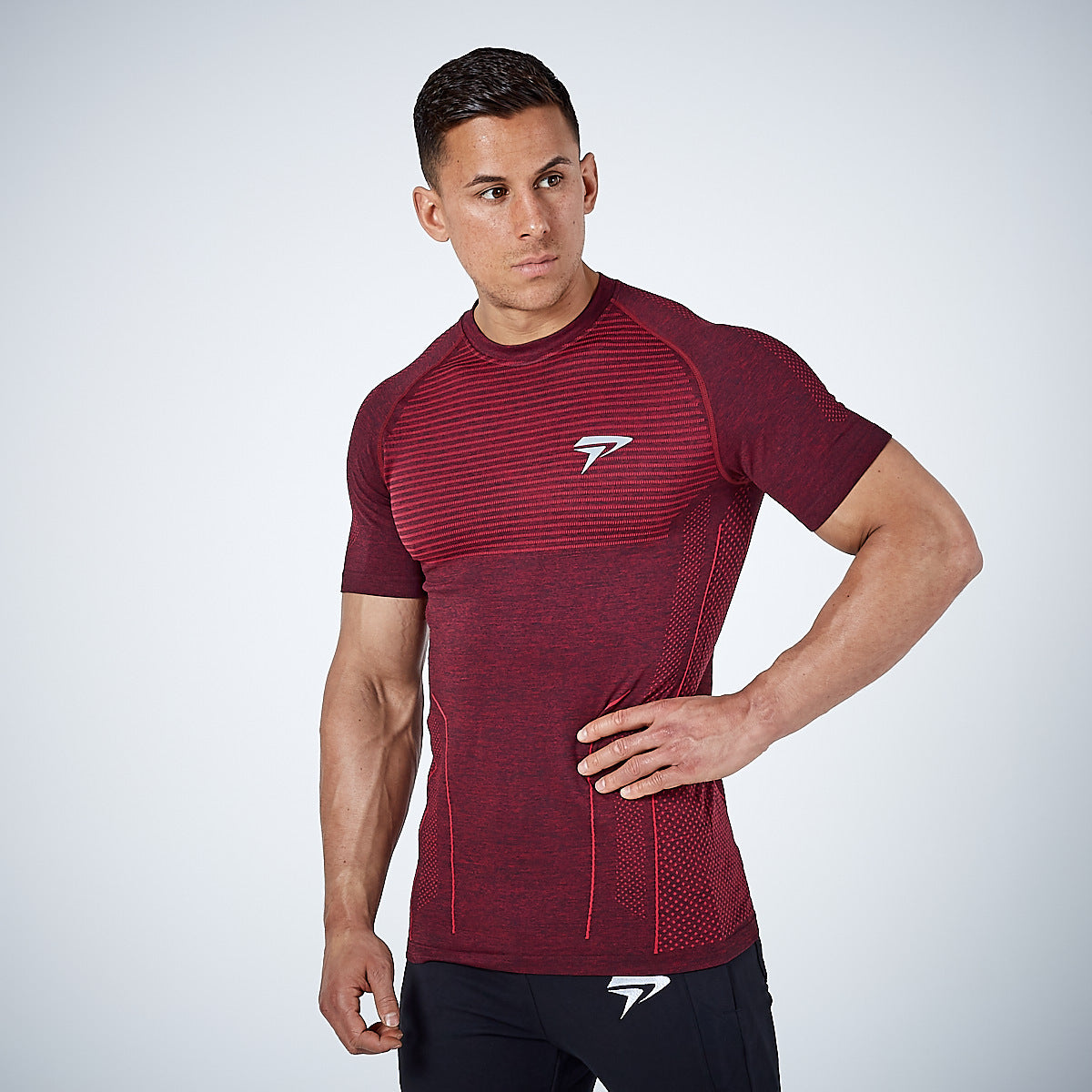 High-performance men's workout T-shirt