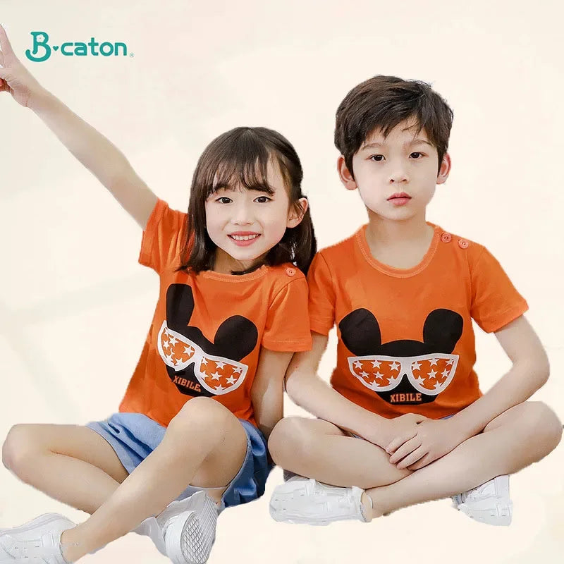 Fun & Colourful Cartoon Kids' T-Shirt – Playful Style for Boys & Girls!