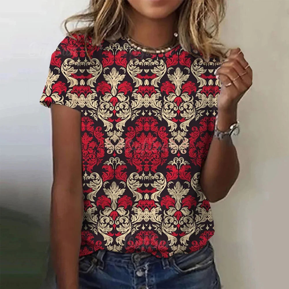 Embrace your inner free spirit, with this mandala T-shirt!