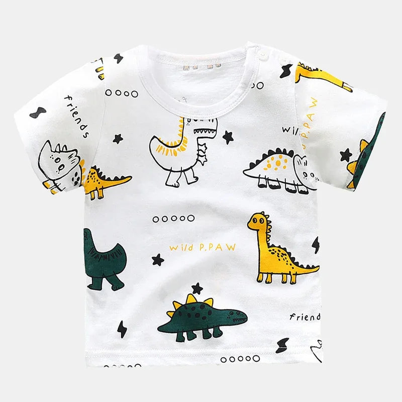 Fun & Colourful Cartoon Kids' T-Shirt – Playful Style for Boys & Girls!