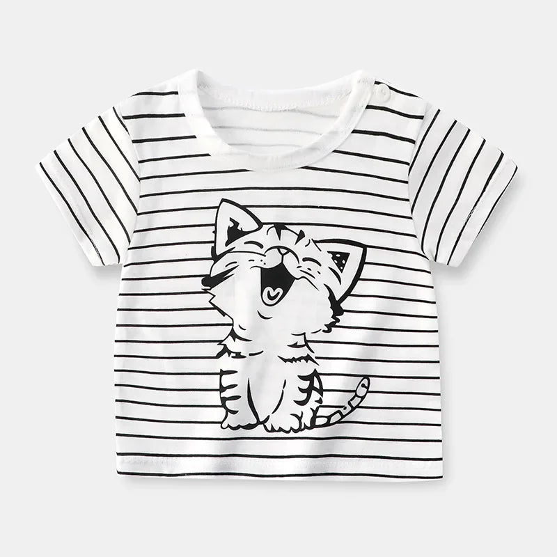 Fun & Colourful Cartoon Kids' T-Shirt – Playful Style for Boys & Girls!