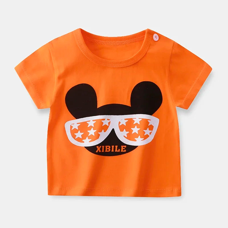 Fun & Colourful Cartoon Kids' T-Shirt – Playful Style for Boys & Girls!