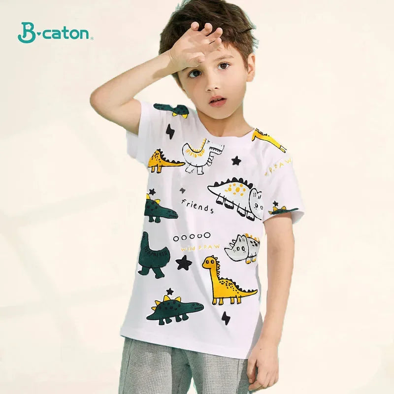 Fun & Colourful Cartoon Kids' T-Shirt – Playful Style for Boys & Girls!