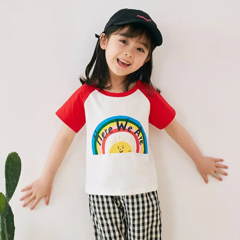 Fun & Colourful Cartoon Kids' T-Shirt – Playful Style for Boys & Girls!