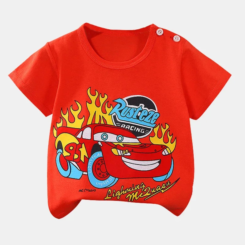 Fun & Colourful Cartoon Kids' T-Shirt – Playful Style for Boys & Girls!