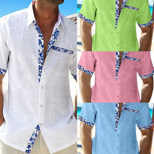 Bold, Bright, and Breezy Men’s Vibrant Summer Shirt